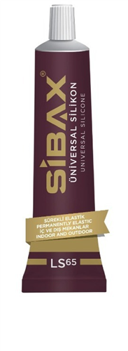 SİBAX LS 66 TÜP SİLİKON ŞEFFAF 40 ML KUTULU (36 lı )